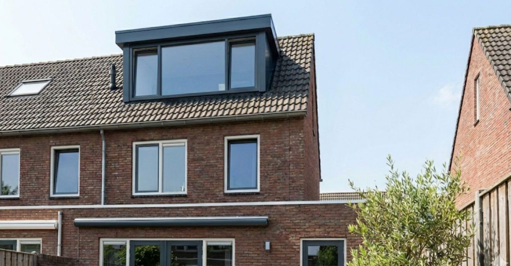 Dakkapel in Ede - Kunststof dakkapel